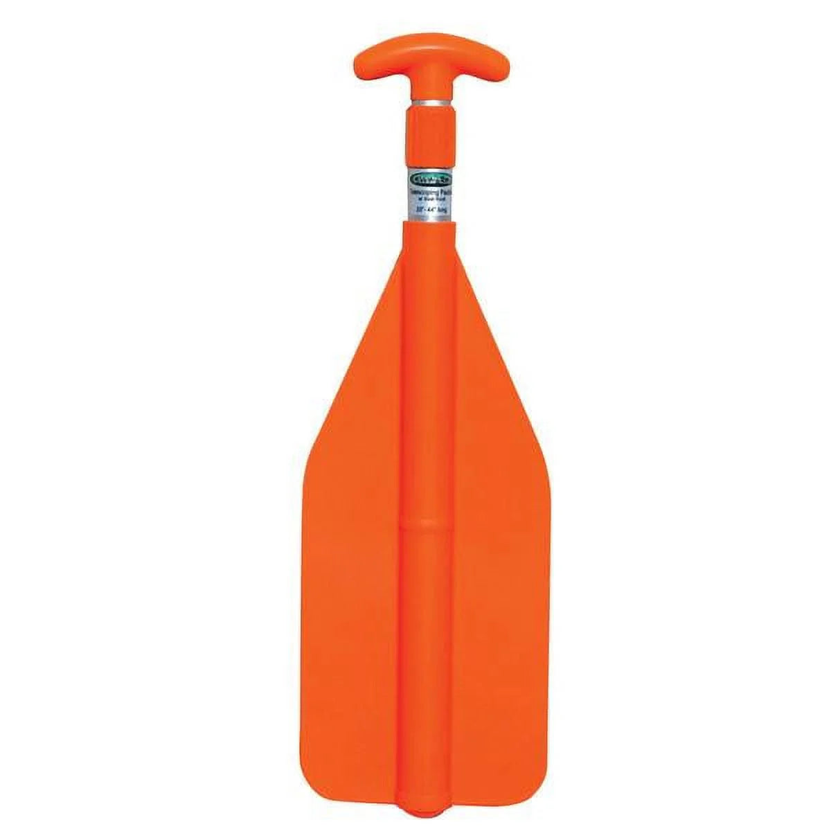 Easy Clean Lightweight Weather Resistant Watercraft Paddle, Orange, 20" - 40"
